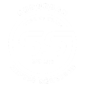 White Logo Suburban Septic Services